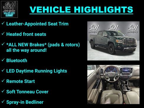 Used 2015 GMC Canyon SLT image 3