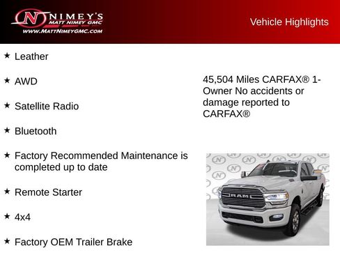 Used 2024 RAM 2500 Laramie AWD/4WD image 10