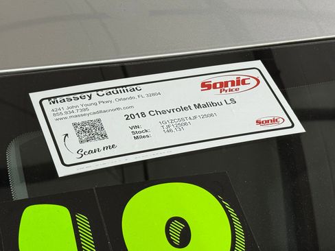 Used 2018 Chevrolet Malibu LS image 40