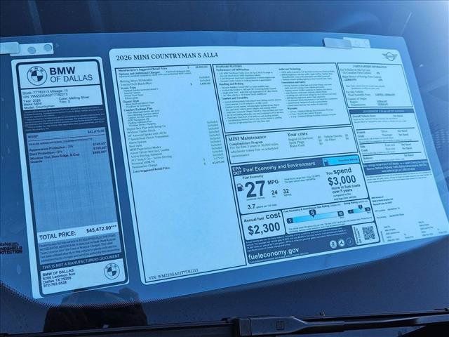 Used 2026 MINI Cooper Countryman S AWD/4WD image 18