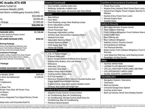 New 2026 GMC Acadia AT4 w/ Luxury Package AWD/4WD image 33