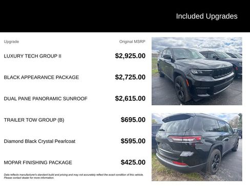 Used 2023 Jeep Grand Cherokee L Limited w/ Luxury Tech Group II AWD/4WD image 6