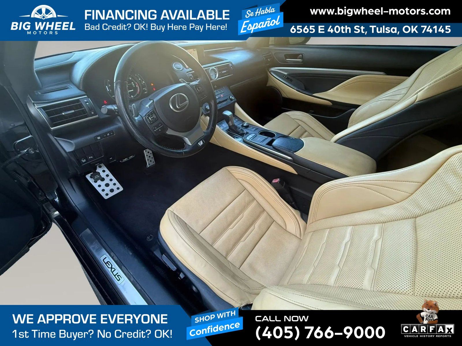 Used 2015 Lexus RC 350 AWD w/ Navigation System Package image 9