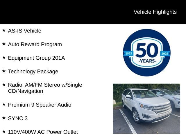 Used 2017 Ford Edge SEL w/ Equipment Group 201A AWD/4WD image 5
