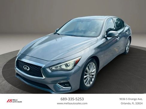 Used 2019 INFINITI Q50 Luxe RWD image 1