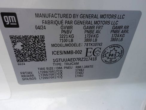 Used 2024 GMC Sierra 1500 Pro w/ Fleet Convenience Package AWD/4WD image 18