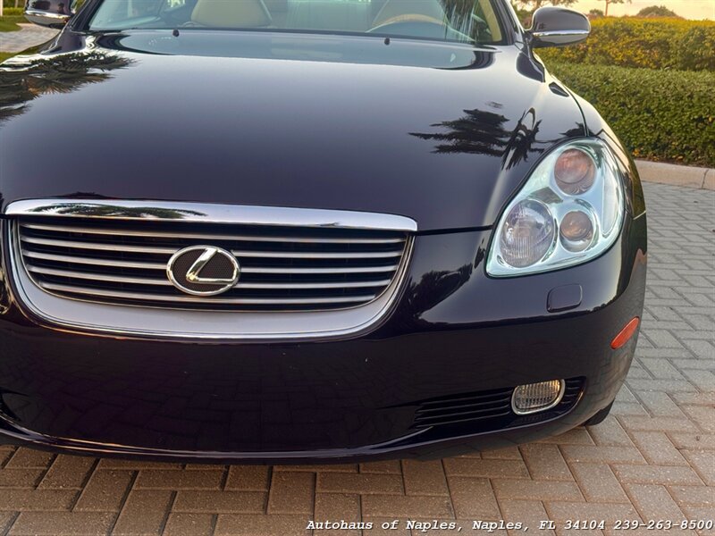 Used 2002 Lexus SC 430 Convertible RWD image 6