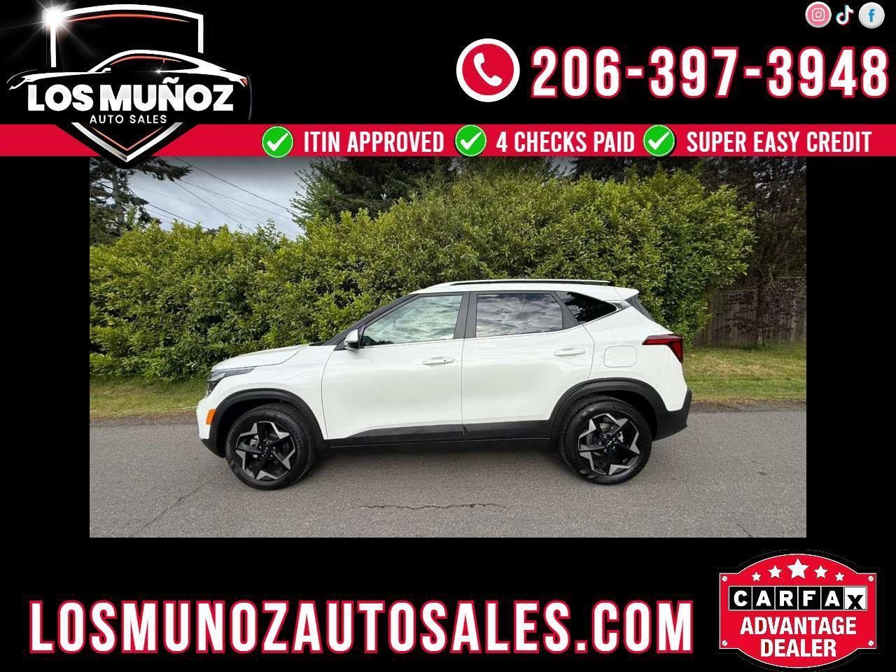 Used 2025 Kia Seltos EX w/ EX Sunroof Package FWD image 1