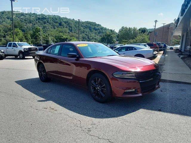 Used 2021 Dodge Charger SXT w/ Blacktop Package AWD/4WD image 2