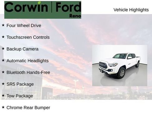 Used 2017 Toyota Tacoma SR5 w/ Tow Package AWD/4WD image 7