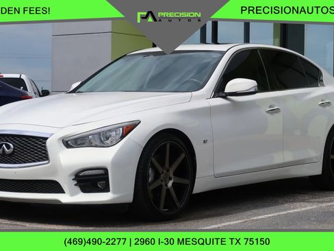 Used 2015 INFINITI Q50 w/ Navigation Package RWD image 1