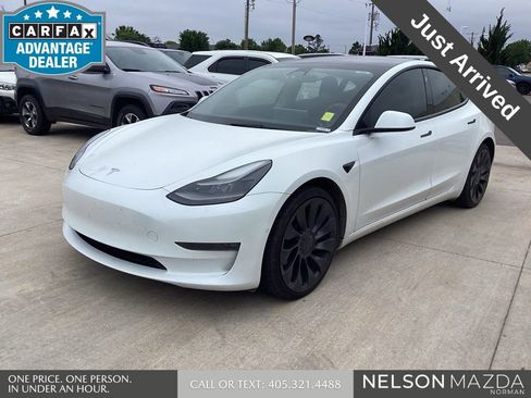Used 2022 Tesla Model 3 Performance AWD/4WD image 1