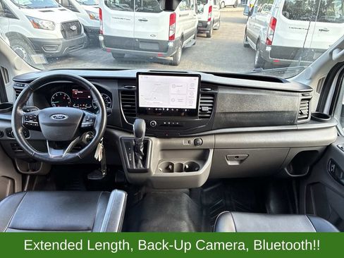 Certified 2024 Ford Transit 350 148 High Roof Extended w/ Exterior Upgrade Package RWD image 13