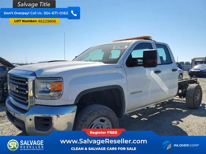 Used 2016 GMC Sierra 2500 4x4 Double Cab w/ Snow Plow Prep Package