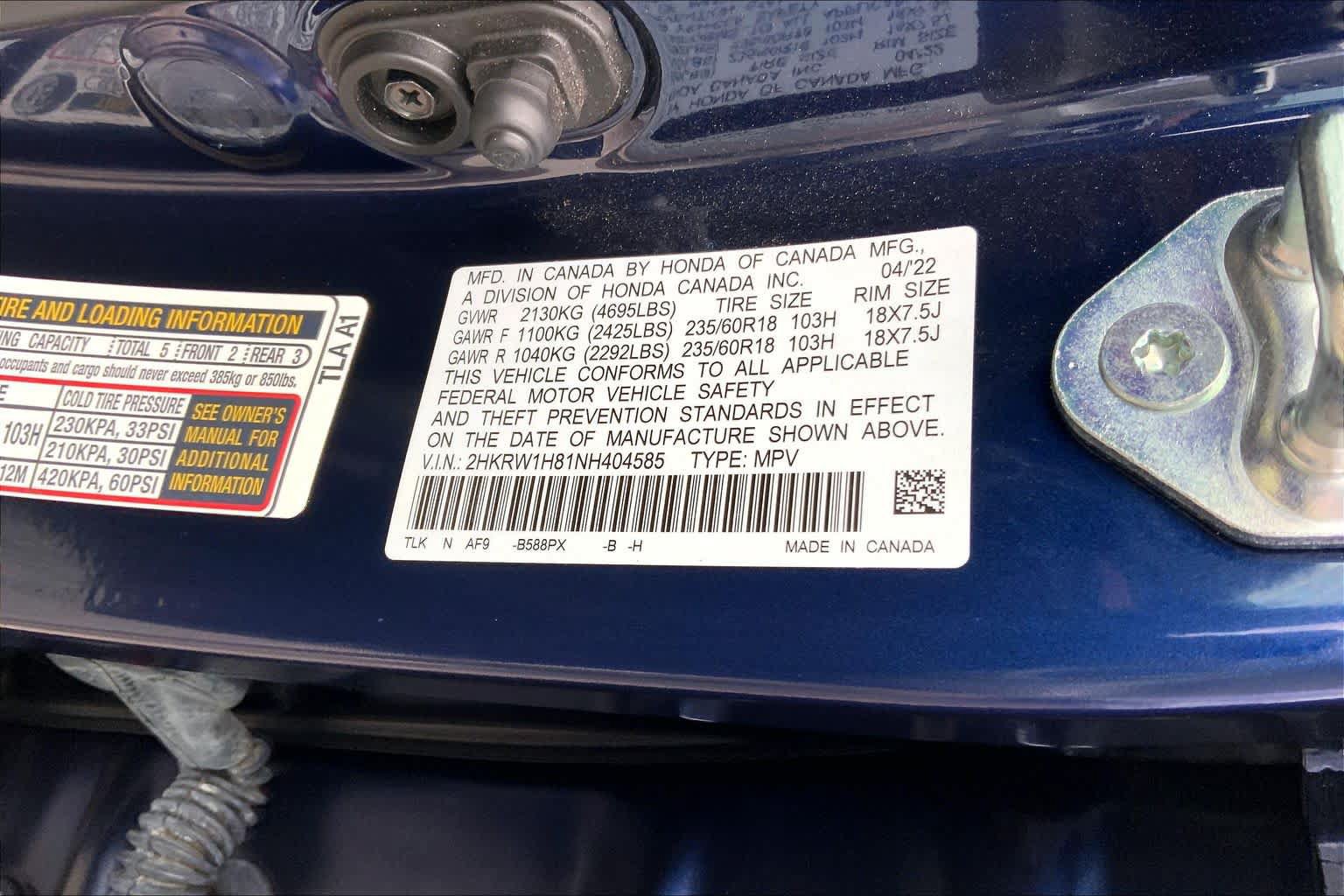 Used 2022 Honda CR-V EX-L image 33