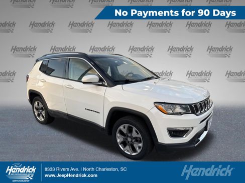 Used 2021 Jeep Compass Limited w/ Sun and Sound Group AWD/4WD image 1