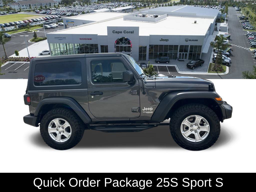 Certified 2021 Jeep Wrangler Sport AWD/4WD image 4