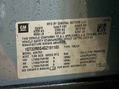 Used 2016 GMC Sierra 2500 Base w/ Snow Plow Prep Package image 28