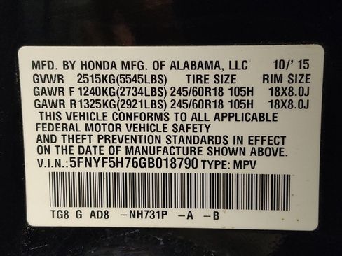 Used 2016 Honda Pilot EX-L image 33