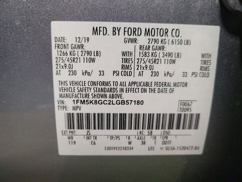 Used 2020 Ford Explorer ST w/ ST Street Pack AWD/4WD image 33