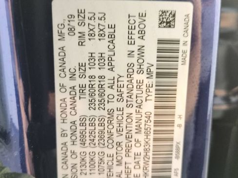 Used 2019 Honda CR-V EX-L image 32