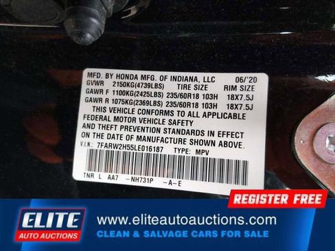 Used 2020 Honda CR-V EX image 17