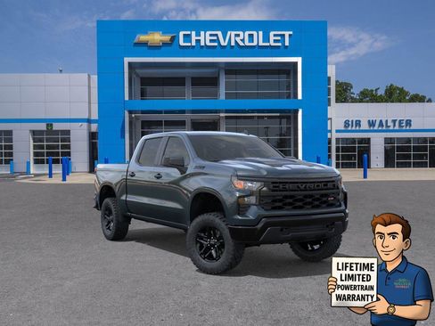 New 2026 Chevrolet Silverado 1500 Custom Trail Boss w/ Dark Appearance Package image 1