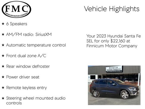 Used 2023 Hyundai Santa Fe SEL image 10