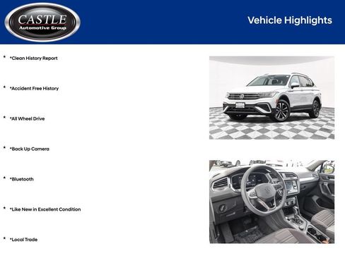 Used 2022 Volkswagen Tiguan S AWD/4WD image 3