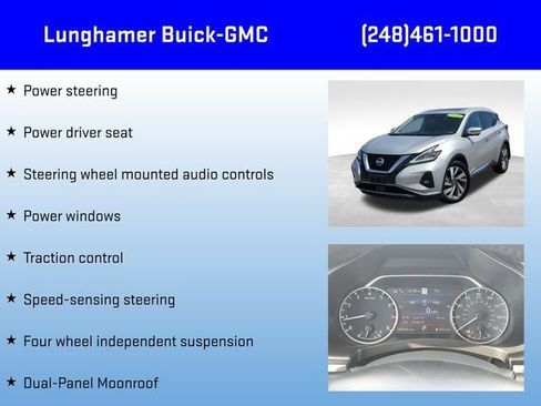 Used 2020 Nissan Murano SL w/ Moonroof Package AWD/4WD image 18