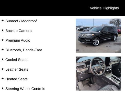 Used 2024 Ford Explorer Platinum w/ Technology Package image 11