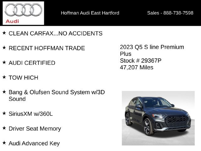 Used 2023 Audi Q5 2.0T Premium Plus w/ Premium Plus Package AWD/4WD image 24