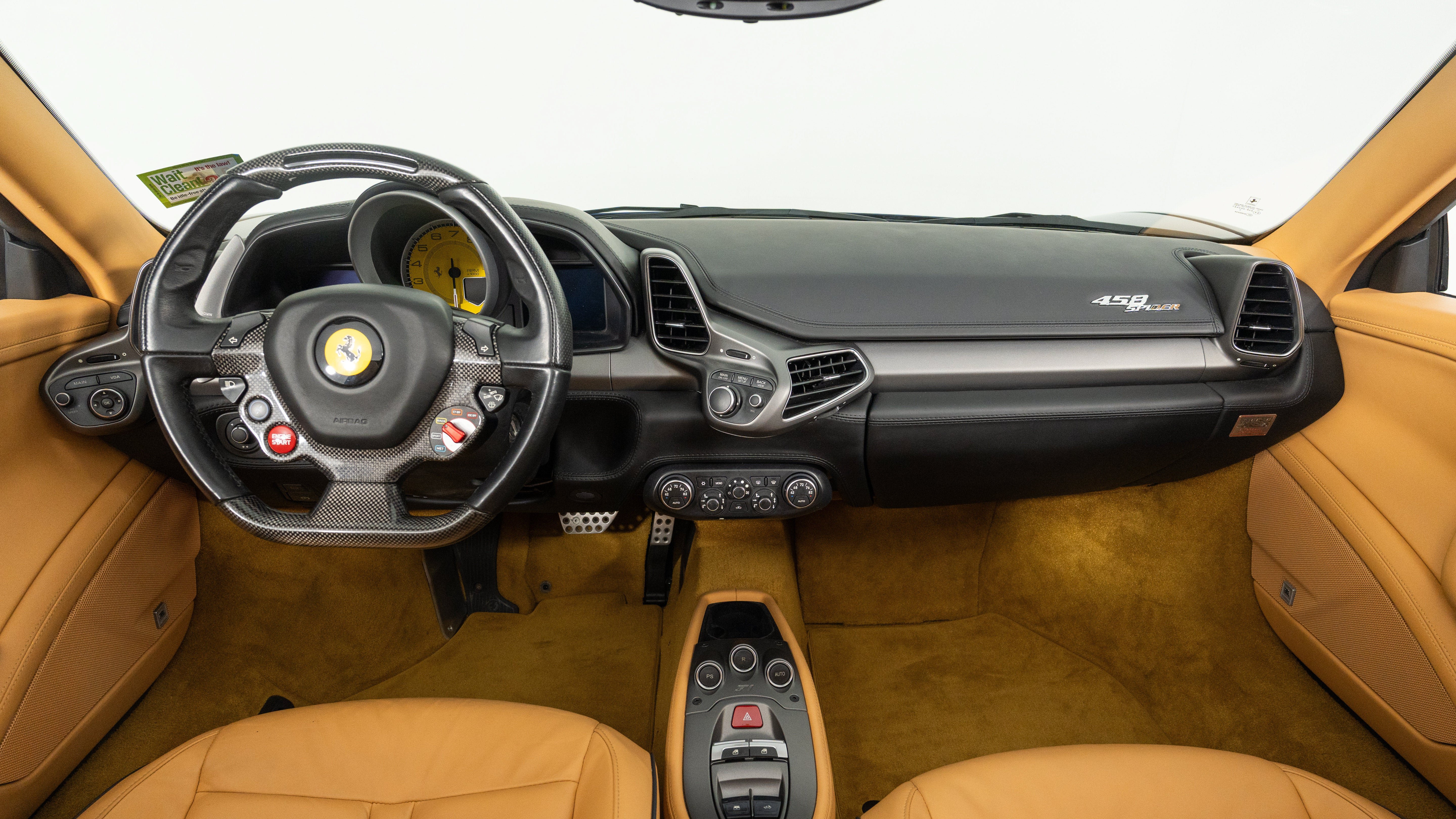 Certified 2013 Ferrari 458 Spider RWD image 44