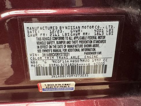 Used 2024 Nissan Sentra SV FWD image 30