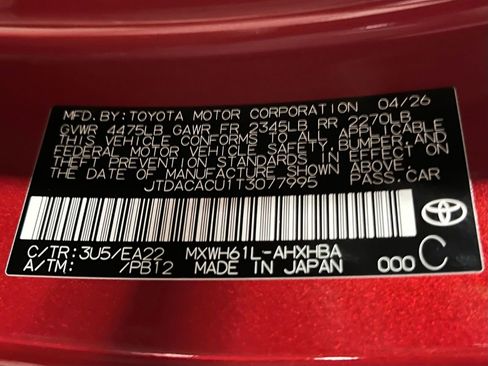 New 2026 Toyota Prius Plug-In Hybrid FWD image 19