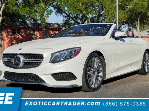 Used 2017 Mercedes-Benz S 550 Cabriolet image 1
