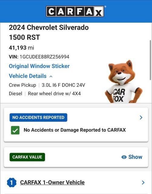Used 2024 Chevrolet Silverado 1500 RST AWD/4WD image 5