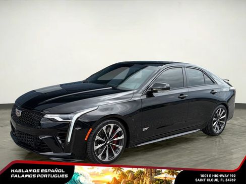 Used 2023 Cadillac CT4 V Blackwing w/ Driver Assist Package RWD image 2