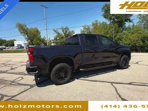 Certified 2024 Chevrolet Silverado 1500 Custom Trail Boss w/ Dark Appearance Package AWD/4WD image 8