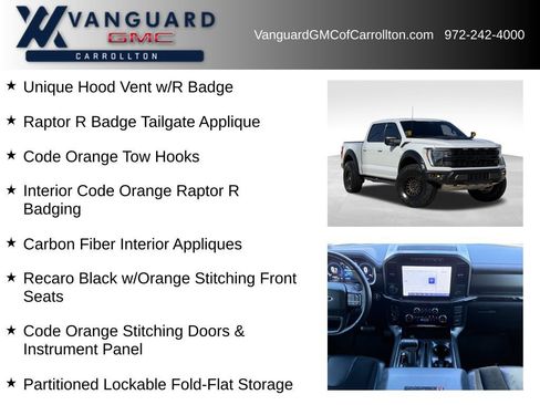 Used 2023 Ford F150 Raptor w/ Equipment Group 802A Raptor R AWD/4WD image 12