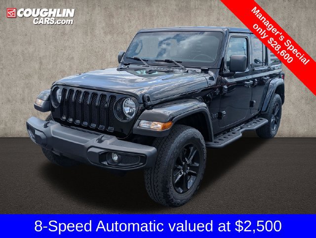 Used 2021 Jeep Wrangler Unlimited Sahara AWD/4WD image 4