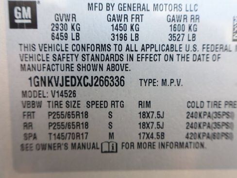 Used 2012 Chevrolet Traverse LT AWD/4WD image 45