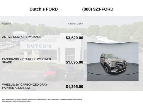 Used 2025 Ford Explorer Active w/ Active Comfort Package image 6