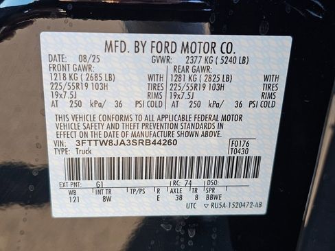 New 2025 Ford Maverick XLT w/ Black Appearance Package image 35