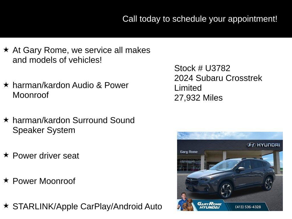 Used 2024 Subaru Crosstrek 2.5i Limited AWD/4WD image 6