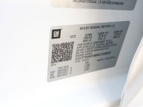 Used 2021 Chevrolet Silverado 1500 W/T w/ WT Safety Package image 48