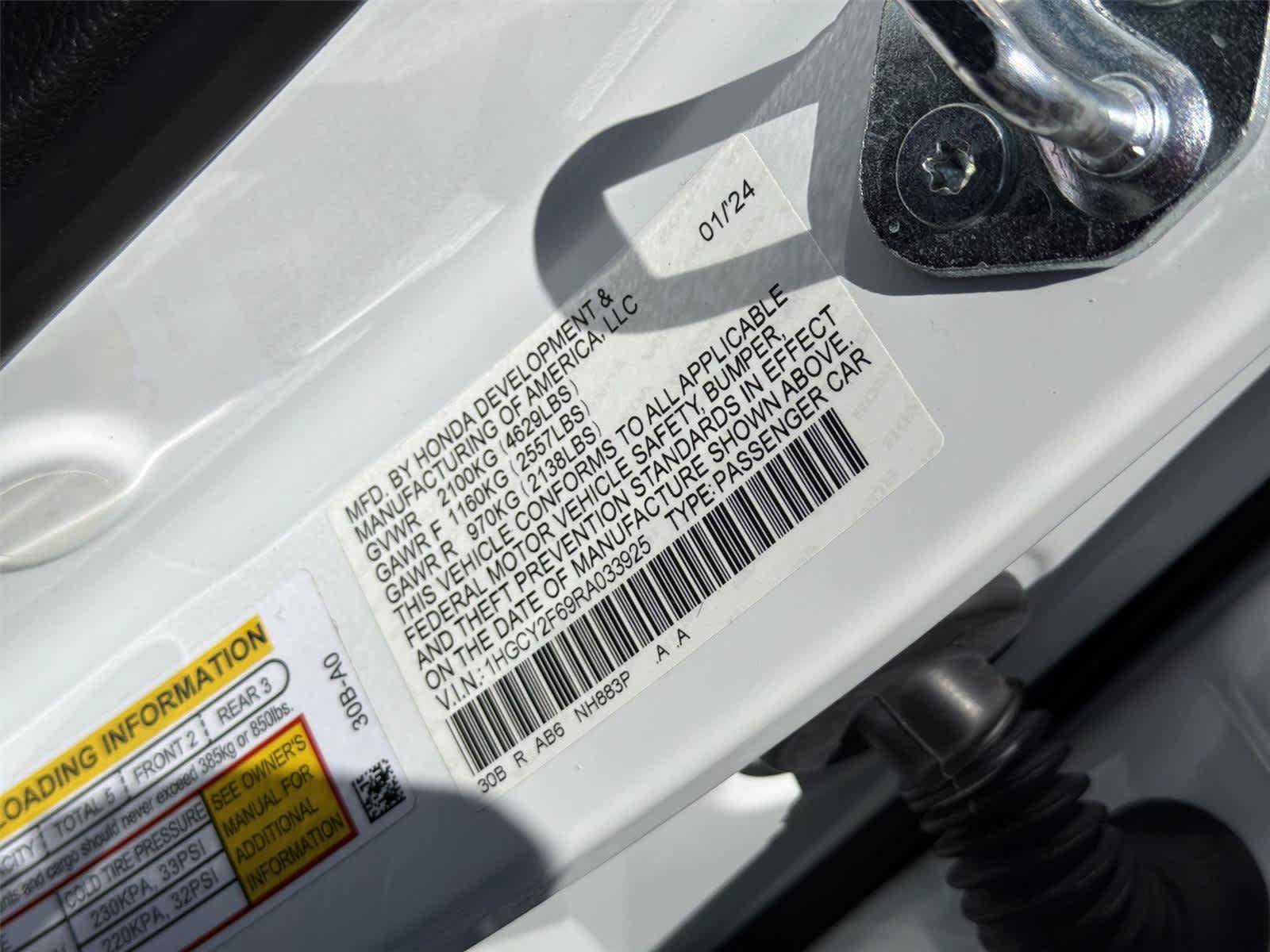 Used 2024 Honda Accord EX-L image 22