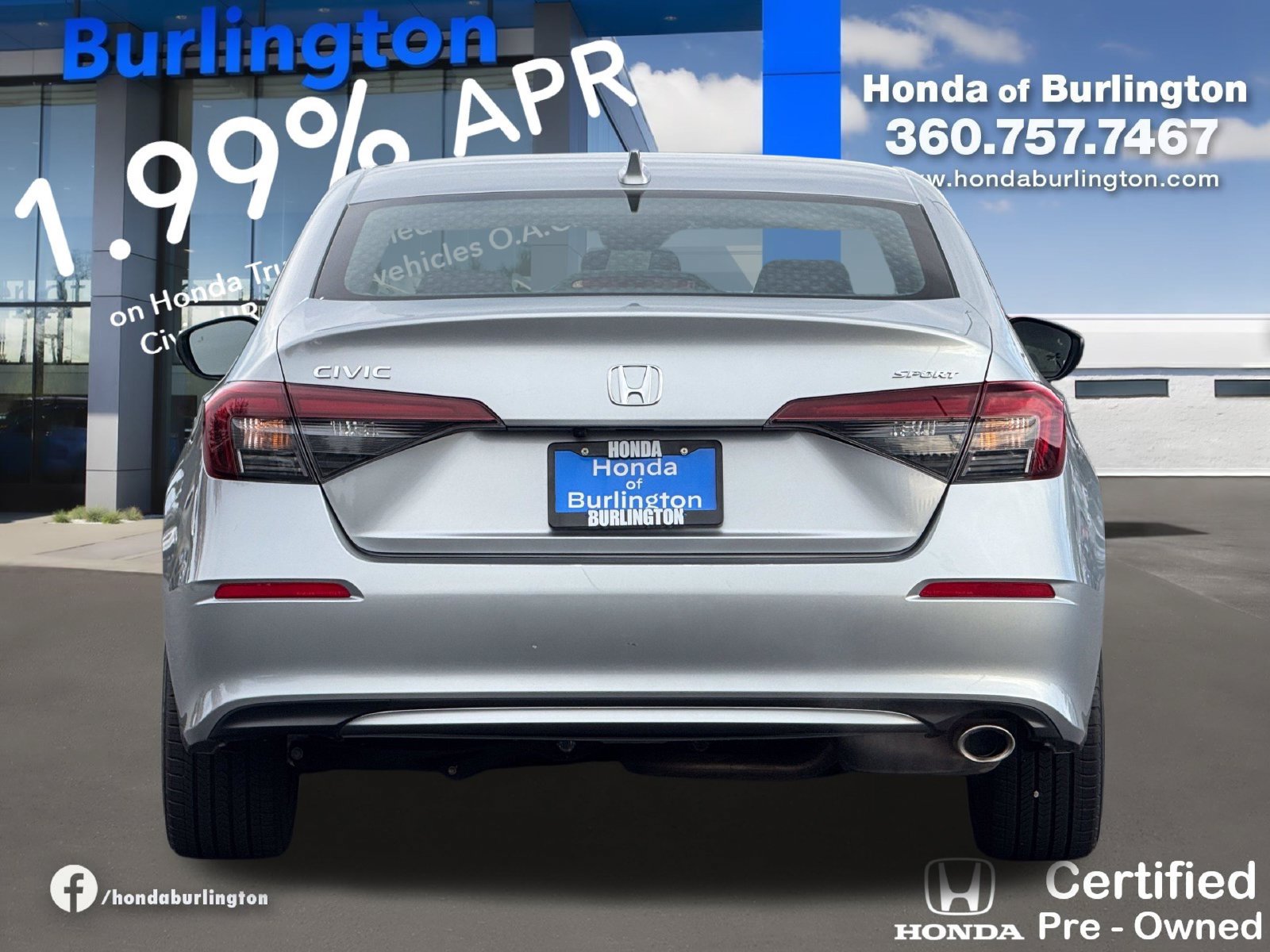 Used 2025 Honda Civic Sport image 8
