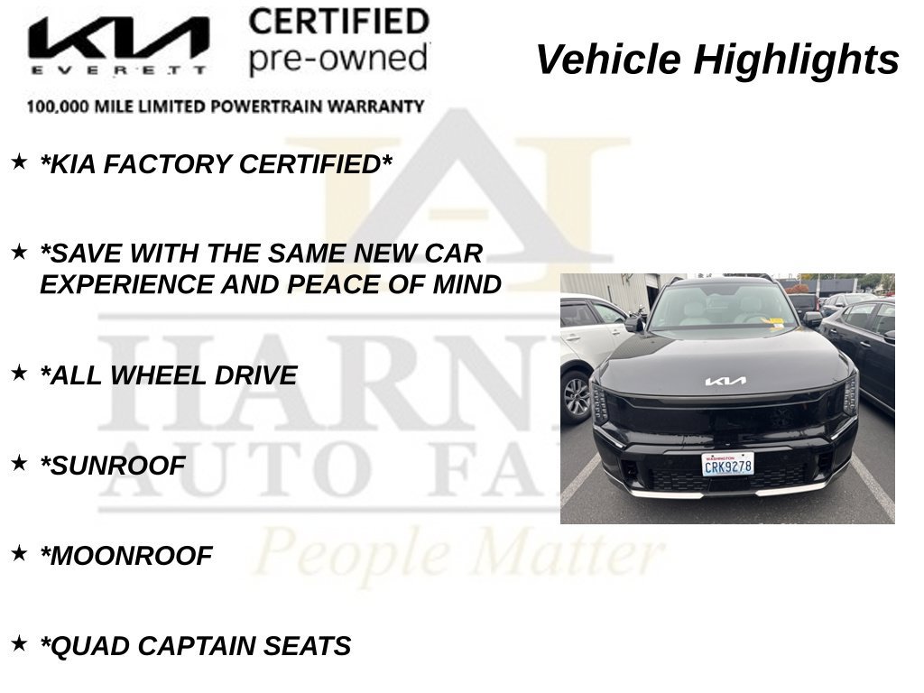 Certified 2025 Kia EV9 GT-Line AWD/4WD image 9