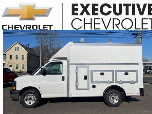 New 2025 Chevrolet Express 3500 w/ Power Convenience Package RWD image 1
